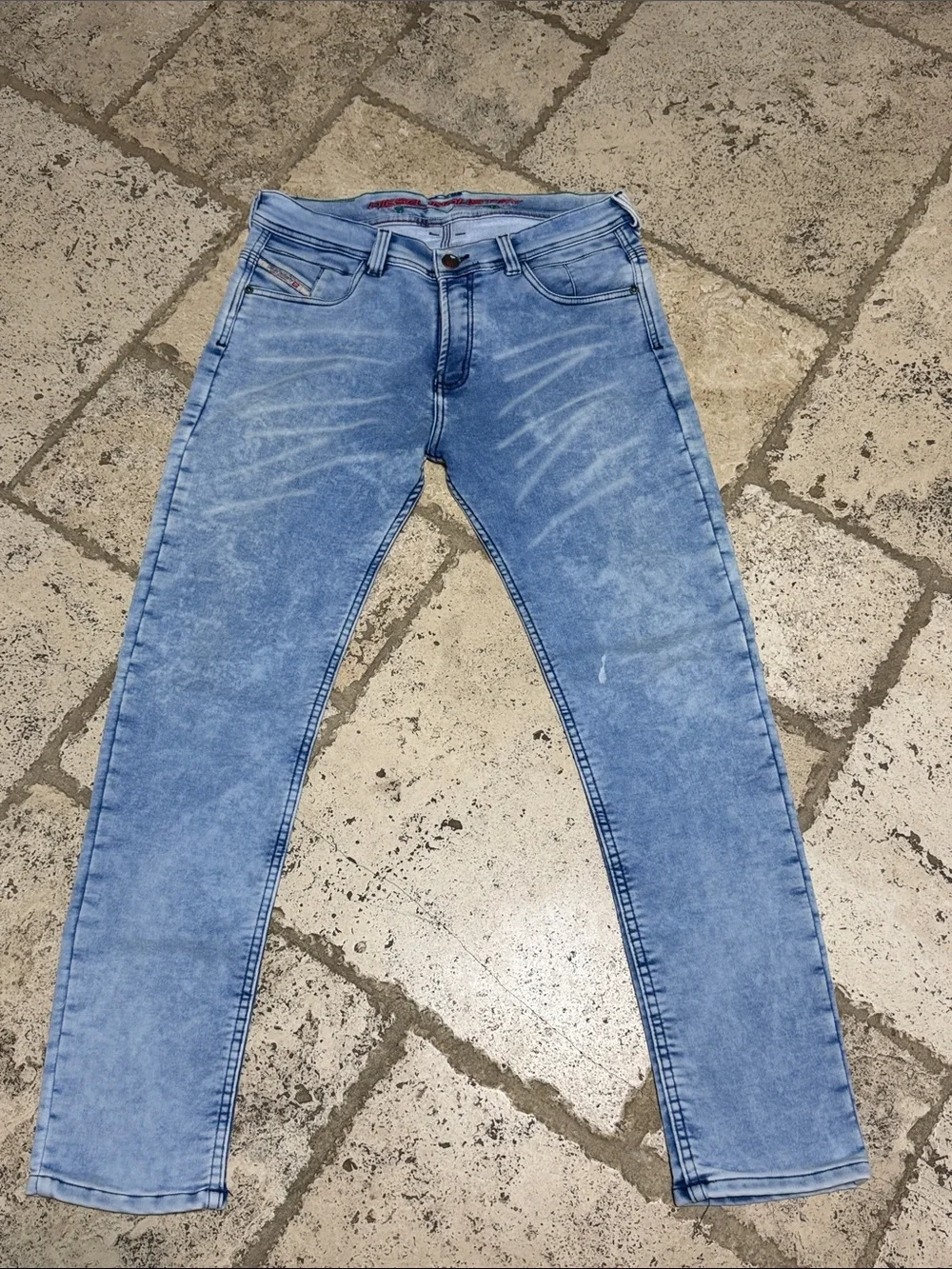 Diesel Industry 1978 light stone washed jeans 👖